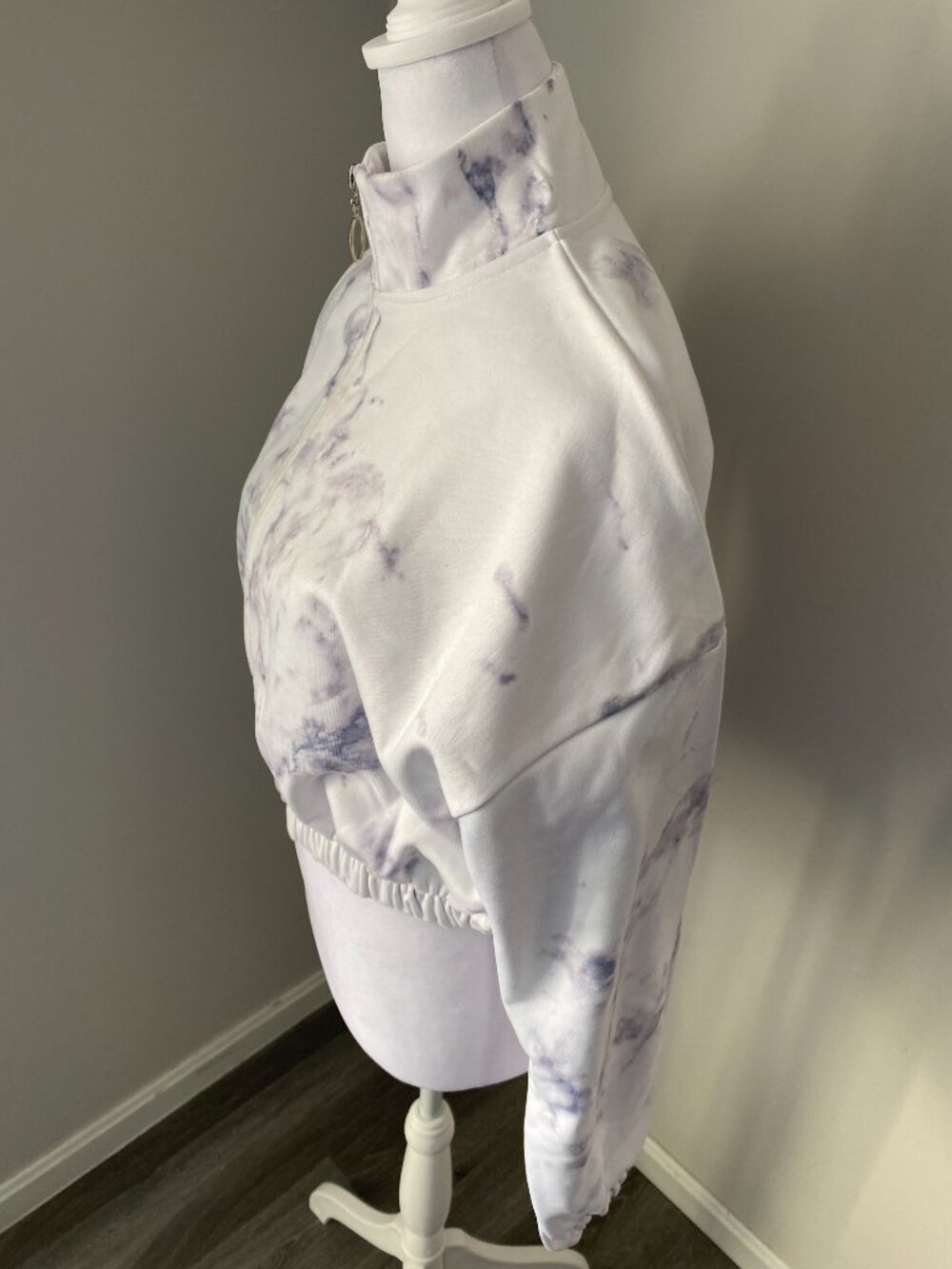 Marble Cropped Jacket - Picture 3 of 4